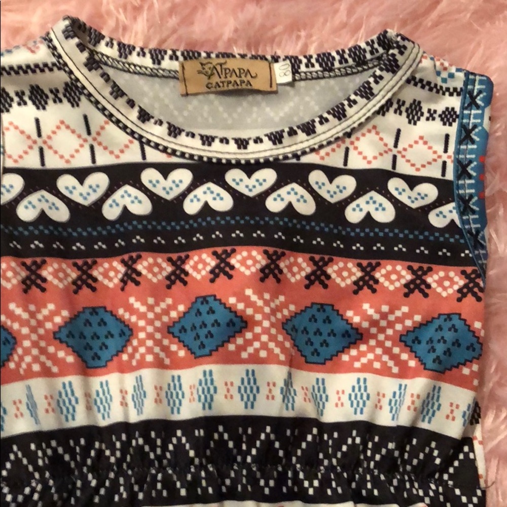 Beautiful boutique romper with poms - Picture 3 of 4